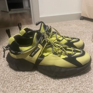 Men’s Jimmy Choo sneakers size 44.5 equivalent to US men’s 11